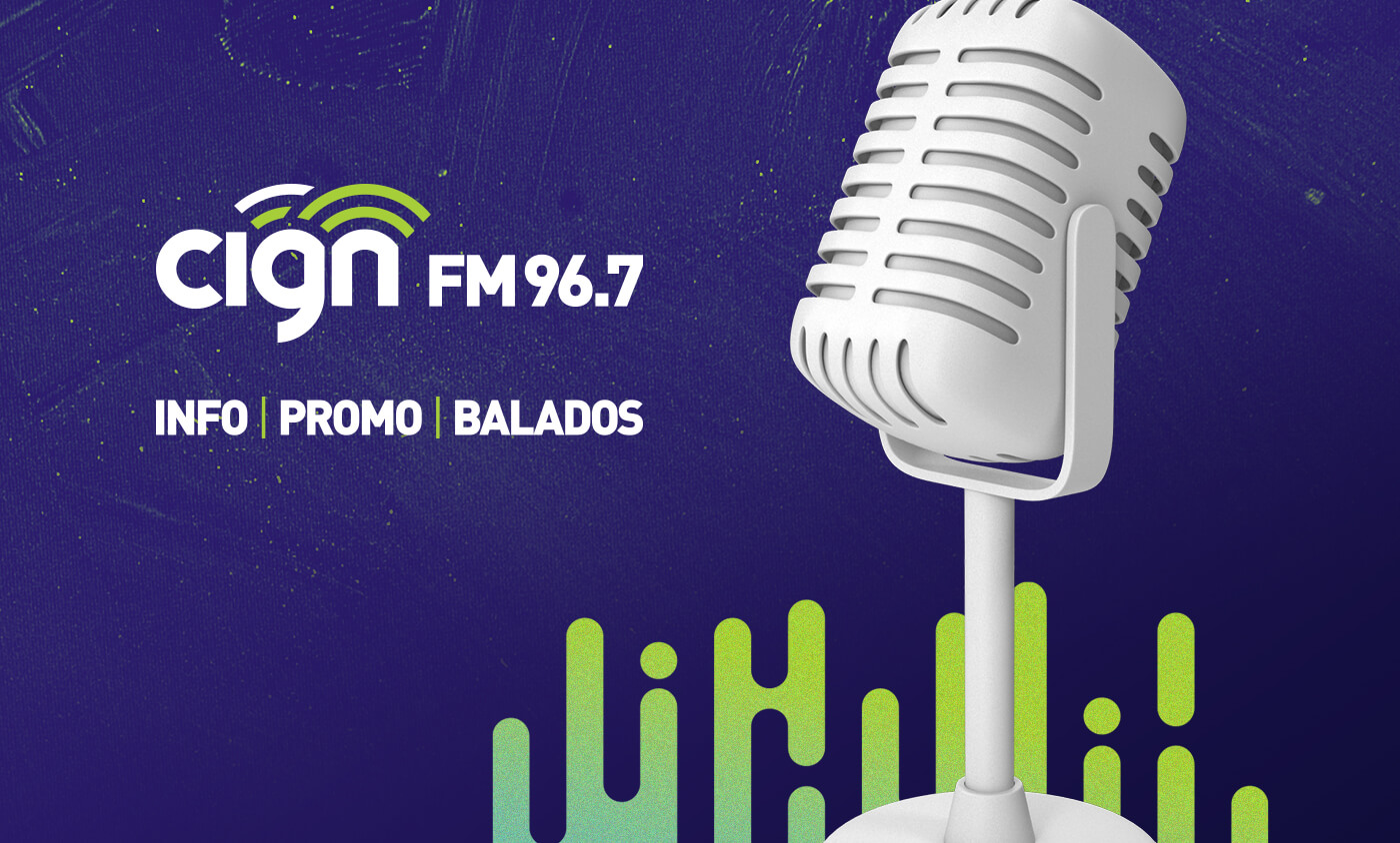 CIGN FM96.7 - Radio Communautaire de Coaticook / 2022 - Réalisation signée Projex Media